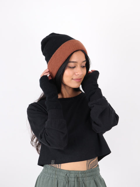 Possum Merino Fingerless Gloves