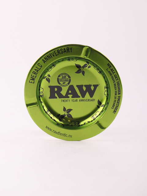RAW Ashtray Green 20th Anniversary
