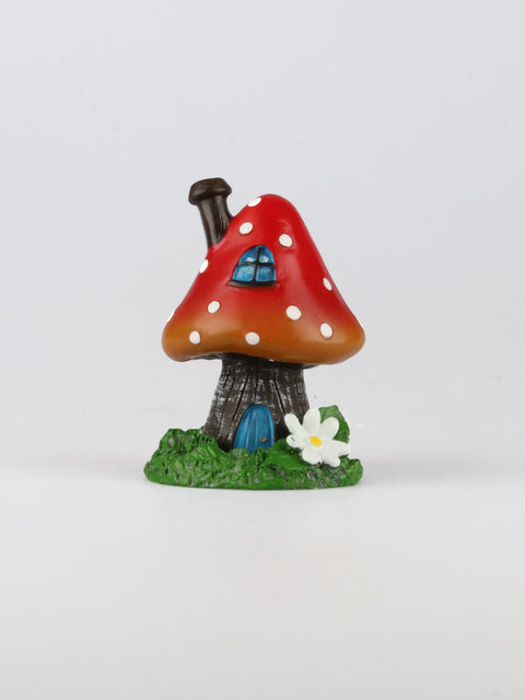 Red Toadstool Incense Cone Holder