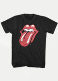 Rolling Stones - Classic Tongue T-Shirt | Black-Image 1