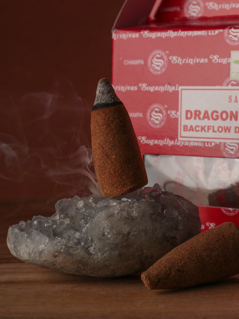 Satya Dragon's Blood Backflow Cones 24pcs