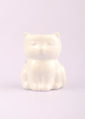 Shiny White Cat Oil Burner | One Colour-Image 2