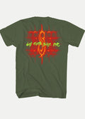 Slipknot - Neon Don't Judge Me Front and Back Print T-Shirt | Military-Image 1