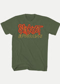 Slipknot - Neon Don't Judge Me Front and Back Print T-Shirt | Military-Image 2