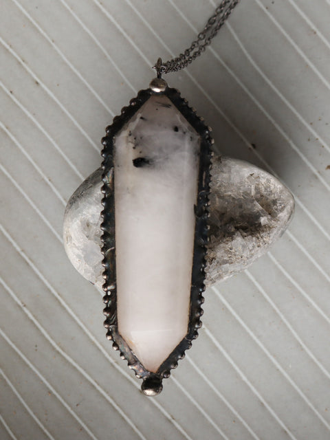 Solder Double Point Pendant