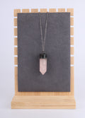Solder Point Pendant | Rose Quartz-Image 2