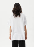 Stella - Hemp Oversized Tee | White-Image 3