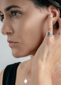 Sterling Silver Heart Star Ring | Silver-Image 2