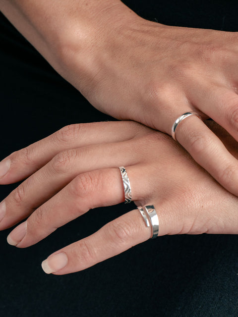 Sterling Silver Twist Ring