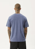 Times Up - Recycled Retro Fit Tee | Washed Marlin-Image 3