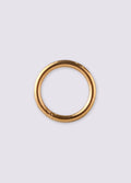 Titanium Plated Hinged Ring 14G | Gold-Image 1