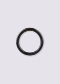 Titanium Plated Hinged Ring 16G | Black-Image 1