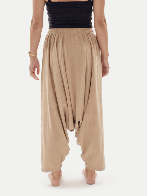 Unisex Cotton Harem Pants