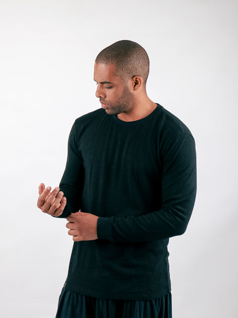 Unisex Organic Hemp Bamboo LS Tee