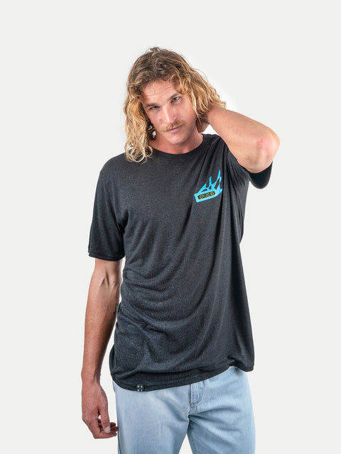 Unisex Organic Hemp Bamboo Print Tee