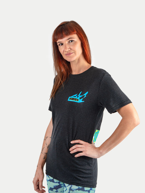 Unisex Organic Hemp Bamboo Print Tee