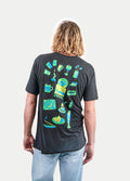 Unisex Organic Hemp Bamboo Print Tee | Kick Ons-Image 5