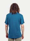 Unisex Organic Hemp Bamboo Tee | Ink Blue-Image 5