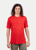 Unisex Organic Hemp Bamboo Tee | Tomato-Image 1