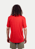 Unisex Organic Hemp Bamboo Tee | Tomato-Image 5