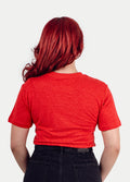 Unisex Organic Hemp Bamboo Tee | Tomato-Image 6