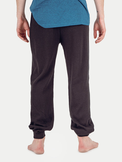 Unisex Organic Hemp Waffle Jogger