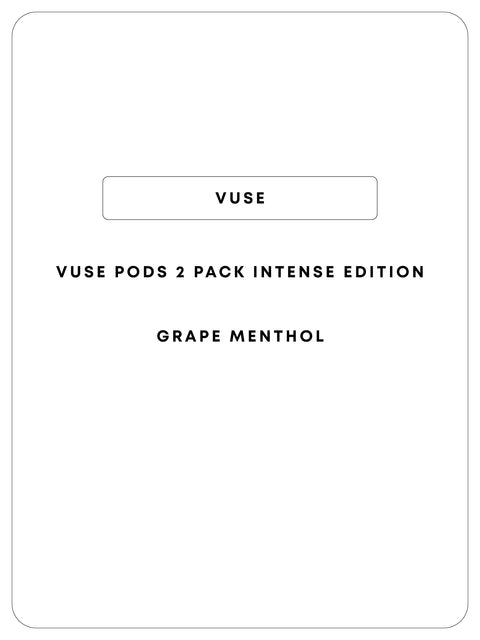 Vuse Pods 2pc - Intense Edition