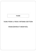 Vuse Pods 2pc - Intense Edition | Passionfruit Menthol-Image 1
