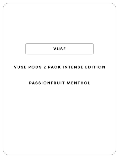 Vuse Pods 2pc - Intense Edition