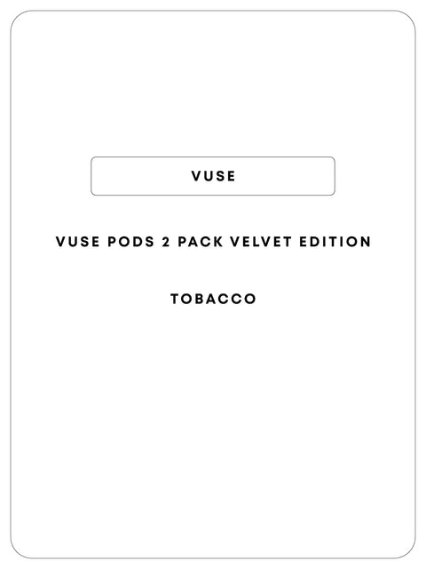 Vuse Pods 2pc - Velvet Edition
