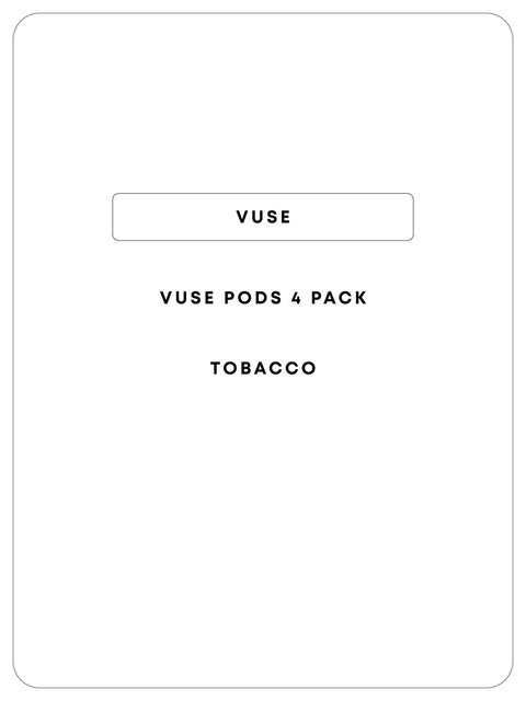 Vuse Pods 4pc