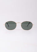 Wireframe Oval Lennon Sunglasses | Gold-Image 1