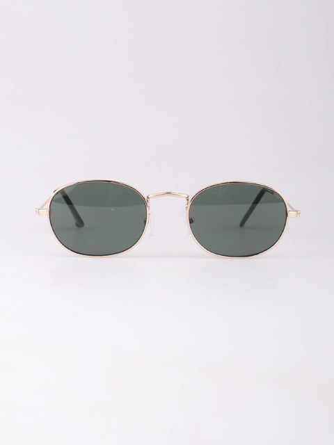 Wireframe Oval Lennon Sunglasses