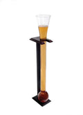 Yard Glass with Wooden Stand | One Colour-Image 2