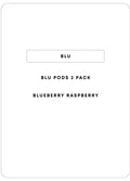 blu Pods 2mL 2pc | Blueberry Raspberry-Image 1